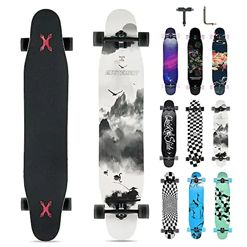 Opurtdor Longboard Adulte 117cm