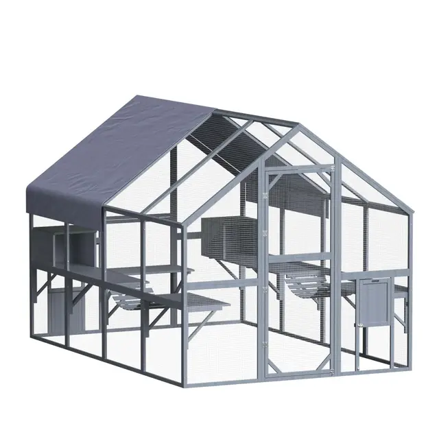 Wiltec Catio Enclos pour chats
