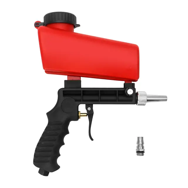 QWORK Pistolet de sablage, Sableuse pneumatique, pour sablage