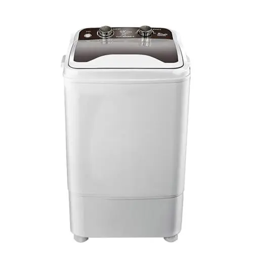 Machine À Laver Portable 7 Kg Capacité Totale Cuve Simple Lavage Et Essorage Déshydratation Nettoyage en Profondeur UV Compact pour Camping Dortoirs Appartements Chambres Universitaires