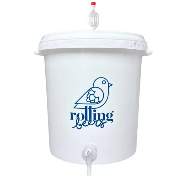 Rolling Beers Seau 30L Blanc