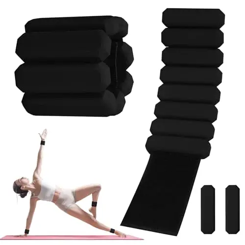 Poids De Poignet Réglables Poids De Cheville Pour Poids Poignet En Ankle Weights Pour Exercice Yoga Danse Barre Pilates Cardio Aérobic Marche