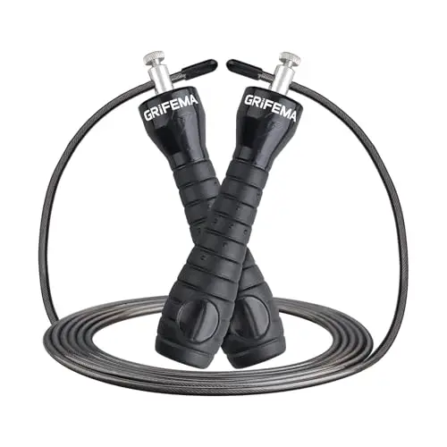 GRIFEMA GA5005 Corde à Sauter Vitesse Réglable Adulte Enfant