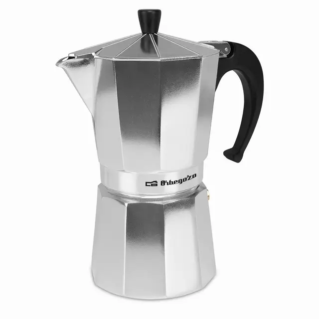 Orbegozo KF 900 - Cafetière italienne en aluminium, capacité de 9 tasses