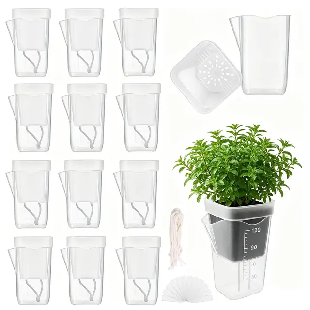 Jadyon Pots Auto-arrosants 12pcs