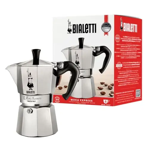Bialetti Moka Express Cafetière Moka 6 Tasses