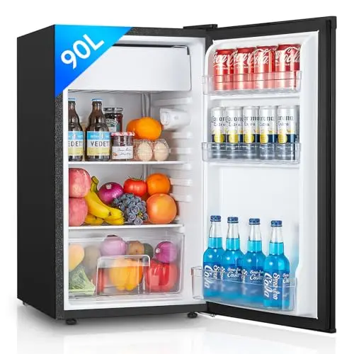 FOHERE Réfrigérateur Compact 91L avec Congélateur