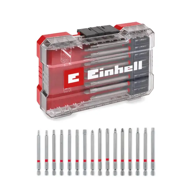 einhell m-case set 16 embouts 90mm
