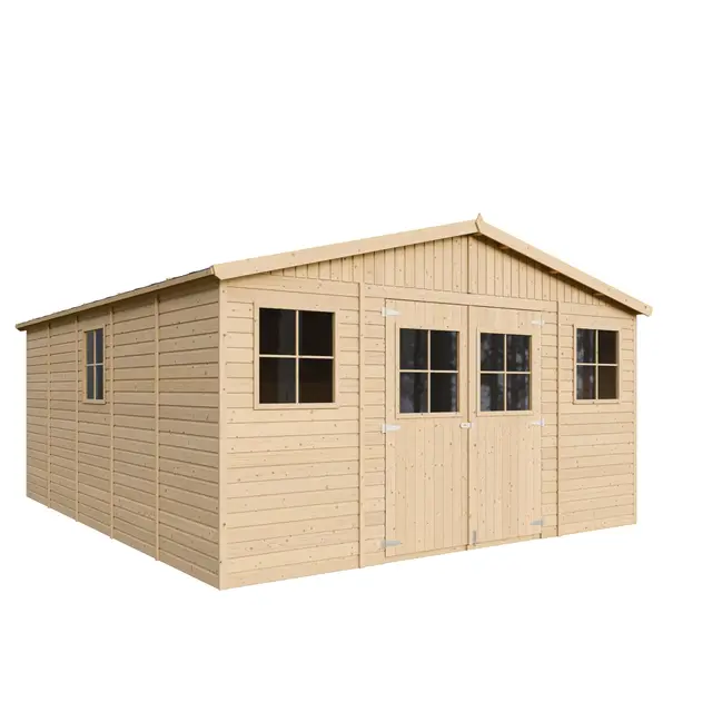 timbela m333 abri de jardin bois 20m²