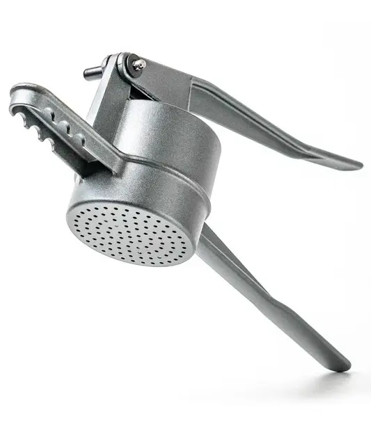 Thiru Presse à spätzle - Diamètre du trou env. 3mm - Vainqueur du test 2024-60 jours d'essai sans risque - Trou rond avec écumoire & paliers - Made in Germany