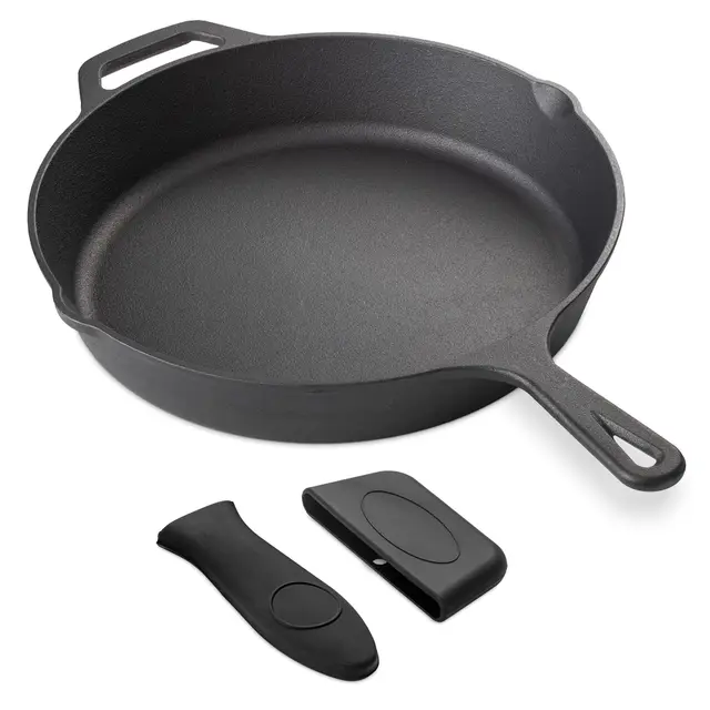 Navaris Poêle en Fonte Ø30cm