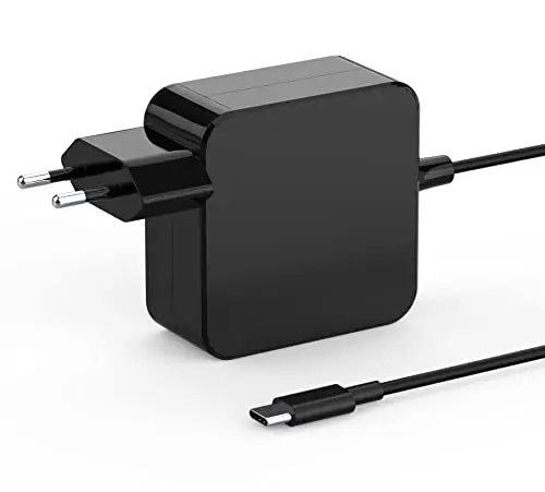 Chargeur 65W USB C Ordinateur Portable pour ASUS Zenbook 14 13 UX425 UX425E UX325 UX325E UX435 UX391 UX490 Chromebook Flip C302 C302C C302S C213, Huawei Matebook D14 D15 13 14 15 Type C Adaptateur
