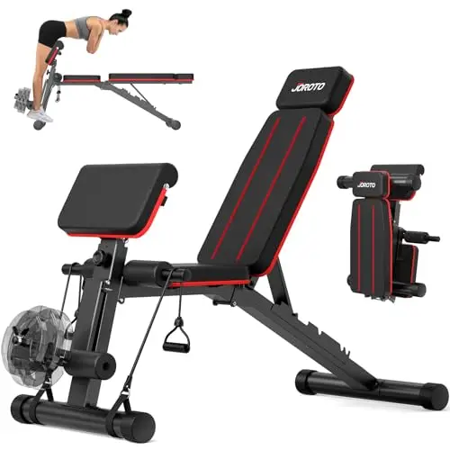 JOROTO Banc de Musculation Pliable