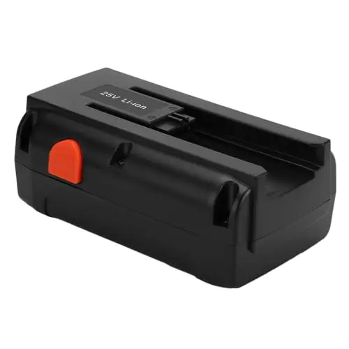 25V 4000mAh Li-ION Batterie de Remplacement pour Gardena 04025-20 Compatibilité avec Gardena Accu-Spindelmäher 380 Li