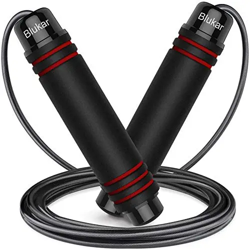 Blukar Speed Jump Rope Corde à Sauter Réglable 3M