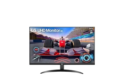 LG Ultrafine™ 32UR500K-B Ecran PC 4K 32" - Dalle VA résolution UHD (3840 x 2160), 4ms GtG 60Hz, HDR10, DCI-P3 90% (CIE1976), Mode Lecture, inclinable