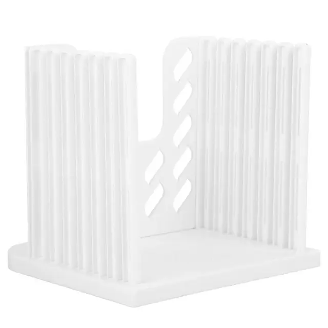 RIZGHWOY Brotschneider Compact Tool pour Accessoires de Cuisine, Coupeur, Outil D'écran de Pain pour les Amateurs de Petit-déjeuner, ABS - White Env. 16 X 15 X 16 Cm
