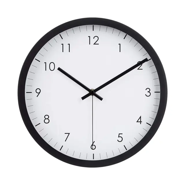 Amazon Basics Horloge murale ronde 30.5cm
