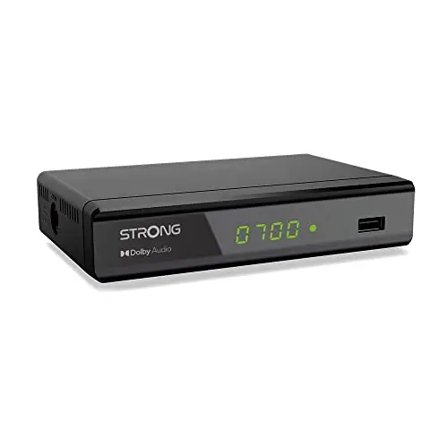 Strong SRT 8119 décodeur numérique terrestre DVB-T2 HDMI avec écran