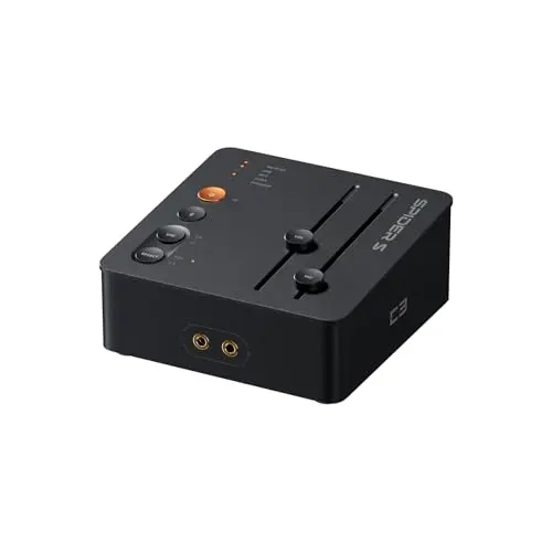 Fosi Audio C3 Gaming DAC, Carte Son Externe USB avec Footstep Enhancement et Son Surround 7.1, Microphone Antibruit pour Le Jeu FPS, Puce XMOS Hi-FI, PCM 384 kHz / DSD256 pour PC/PS5/Switch