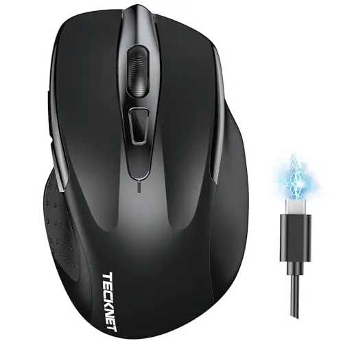 TECKNET Souris Bluetooth Ergonomique