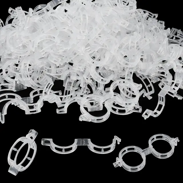 NAROSEBE 300pcs Clips Plantes Tuteur