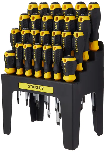 Stanley - 062142 - Jeu de Tournevis Présentoir - 26 Pièces