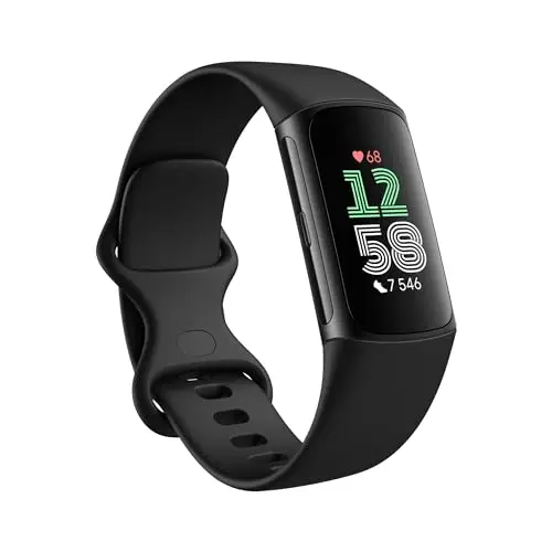 Google Fitbit Charge 6 Bracelet d'activité avec un abonnement de 3 mois à Google Health Premium inclus, 7 jours d'autonomie de batterie