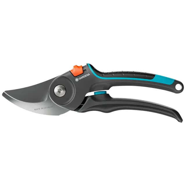 Gardena Sécateur de jardin PremiumCut Pro: coupe en dérivation, pour bois frais, diamètre de coupe 24 mm, poignées ergonomiques, lames PowerCoating, fabriqué en Allemagne (12251-20)