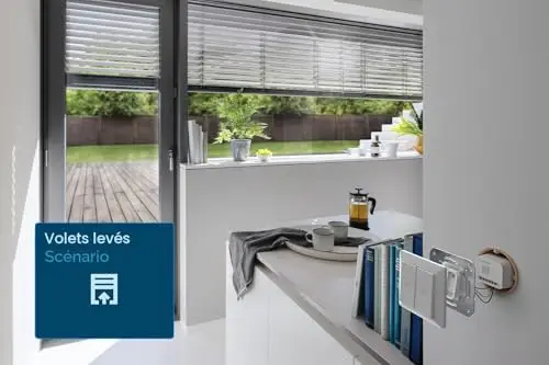 Commande de lumière / volet roulant II Bosch Smart Home, pour gérer l’éclairage, les volets roulants/jalousies/stores, compatible avec Alexa, l’Assistant Google et Apple HomeKit