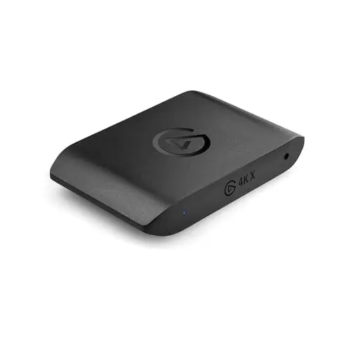 Elgato 4K X - Capturez en 4K144 avec une latence ultra-basse sur PS5|Pro, Xbox Series X|S, Nintendo Switch 2, OBS et plus encore, HDMI 2.1, VRR, HDR10, USB 3.2, pour le streaming, PC|Mac|iPad
