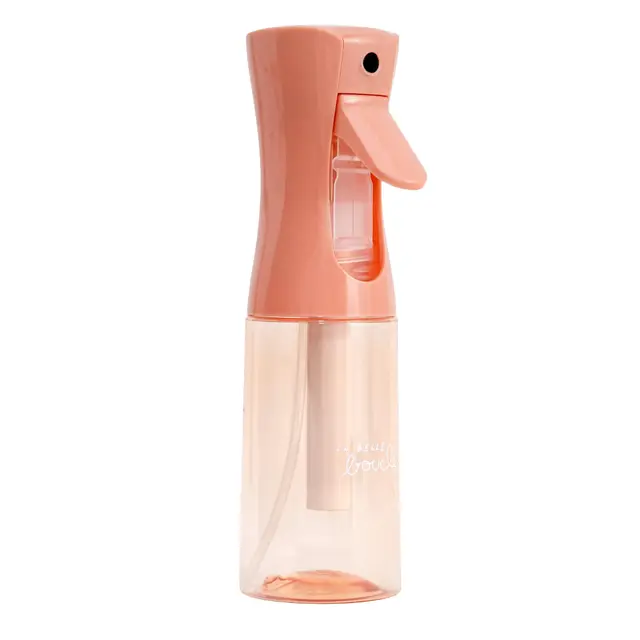 La Belle Boucle - Vaporisateur Cheveux Bouclés 200ml - Brumisateur Eau Spray Vide Rechargeable - Brume Fine Continue pour Réhydrater et Redéfinir les Boucles