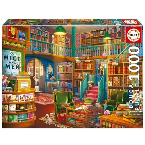 Educa - Puzzle de 1000 pièces pour Adultes | Librairie. Mesure: 68 x 48 cm. À partir de 14 Ans (19925)
