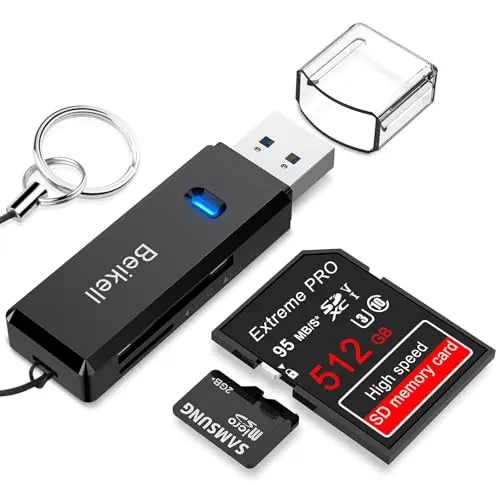Beikell VCR-740 Lecteur de carte USB 3.0