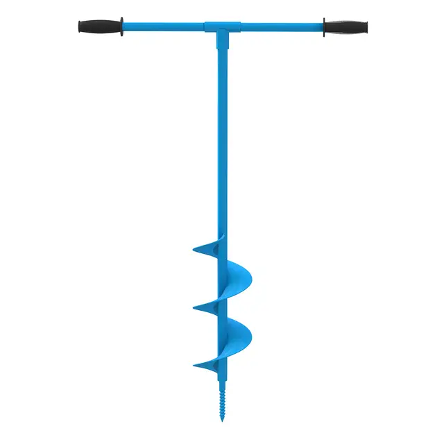 Güde 94136 Motor-Erdbohrer GE 2200 Hand Drill GH 150, Blue