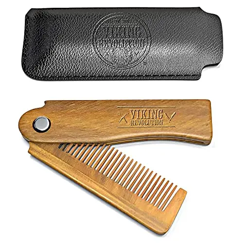 Viking Revolution Peigne en Bois Pliable