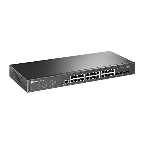 TP-Link Omada TL-SG3428X Switch administrable L2+ 24 Ports Gigabit avec 4 emplacements 10G SFP+