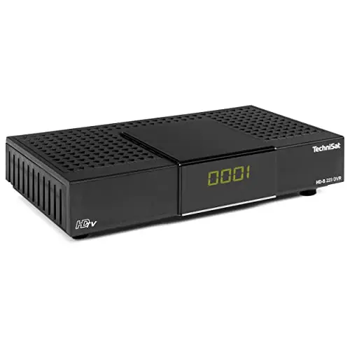 TechniSat HD-S 223 DVR - Récepteur Satellite HD Compact avec Fonction d'enregistrement USB (Sat DVB-S2, HDTV, HDMI, Lecteur multimédia USB, liste de programmes, Mise en Veille, Prise en Charge EPG de