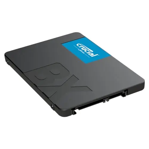 Crucial BX500 SATA SSD 1To2.5 Interne, jusqu'à 540MB/s, Compatible avec Ordinateur Portable et de Bureau (PC), 3D NAND, Accélération Dynamique de l'Écriture - CT1000BX500SSD101