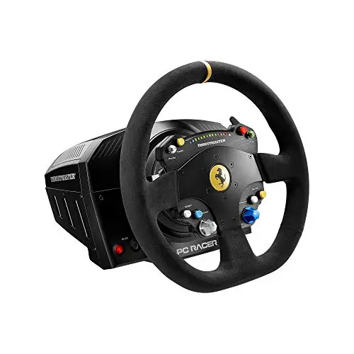 Thrustmaster TS-PC Racer Ferrari 488 Challenge Edition - Volant de course hautes performances avec retour de force pour PC
