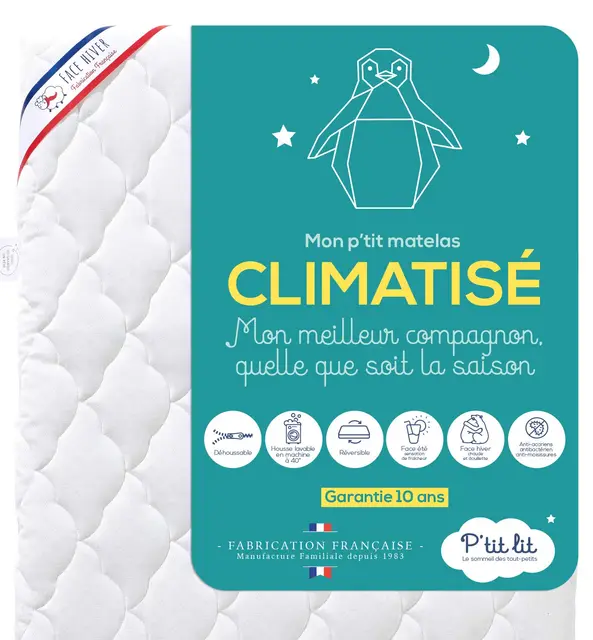 P'tit Lit Matelas Bébé 70x140
