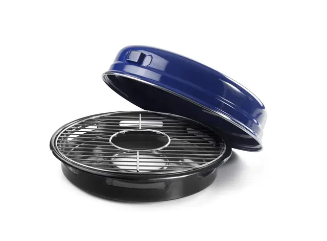Ibili 980032 Barbecue grill sur Gaz Acier Emaille + Inox avec Poignée