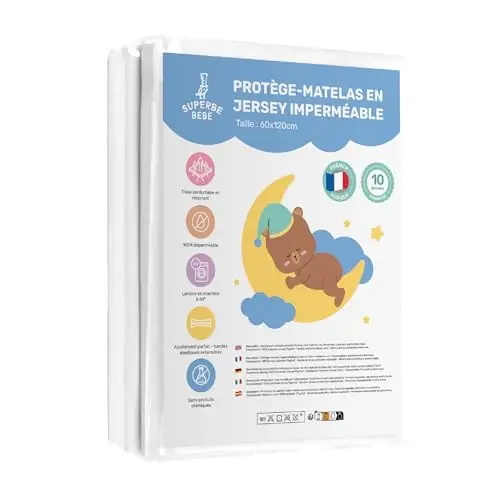SUPERBE BEBE Protège-matelas bébé 60x120