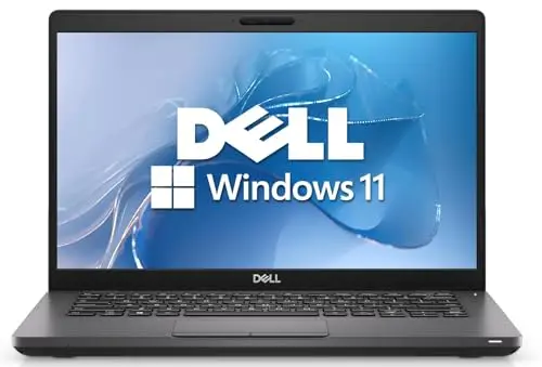 Dell Latitude 5400 Ordinateur portable professionnel, 14" FHD (1920x1080), Intel Core i5-8350U, 8 Go de RAM, 256 Go SSD, Clavier US QWERTY, Windows 11 Pro (Reconditionné)