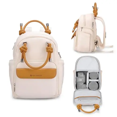 K&F CONCEPT Sac appareil photo, Sac à dos de tous les jours pour appareil photo avec séparateurs amovibles pour les femmes. Compatible avec les appareils photo reflex/objectifs/tablettes