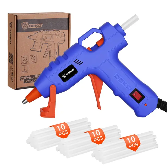 DEKOPRO Pistolet à Colle 20W