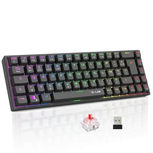 The G-Lab Keyz Titanium Clavier Gaming