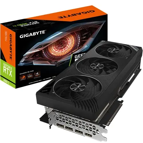 Gigabyte Carte Graphique GeForce RTX 3090 Ti Gaming OC 24G, 3 Ventilateurs WINDFORCE, 24 Go 384 Bits GDDR6X, GV-N309TGAMING OC-24GD