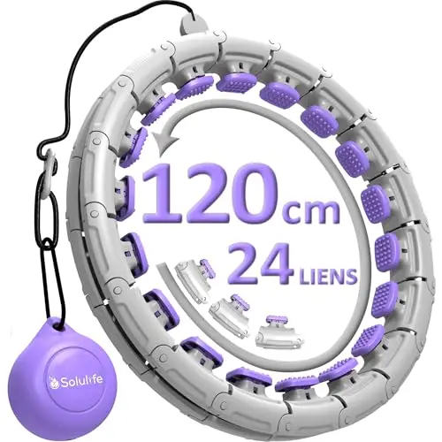 Solulife Cerceau Hula-Hoop Fitness Réglable
