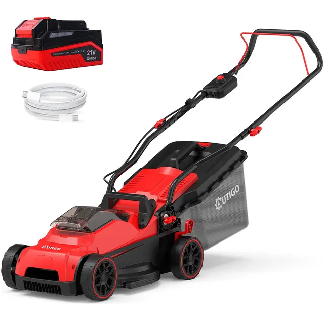 OUTIGO Tondeuse à gazon sans fil 33 cm